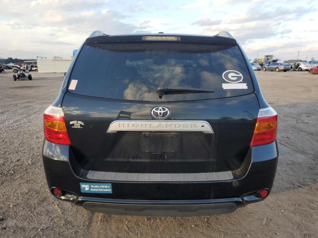 5TDYK3EH9AS016757 - 2010 TOYOTA HIGHLANDER LIMITED BLACK photo 6