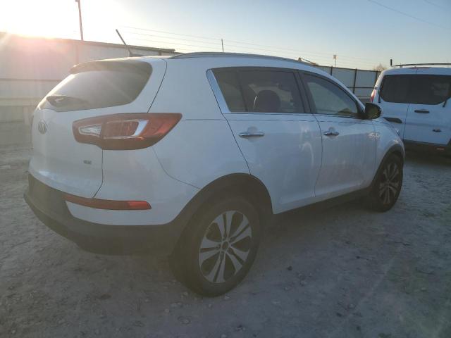 KNDPC3A29D7533422 - 2013 KIA SPORTAGE EX WHITE photo 3