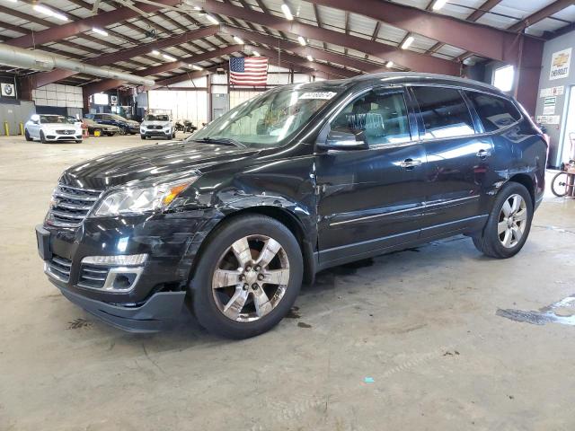 1GNKVJKD6EJ352167 - 2014 CHEVROLET TRAVERSE LTZ BLACK photo 1