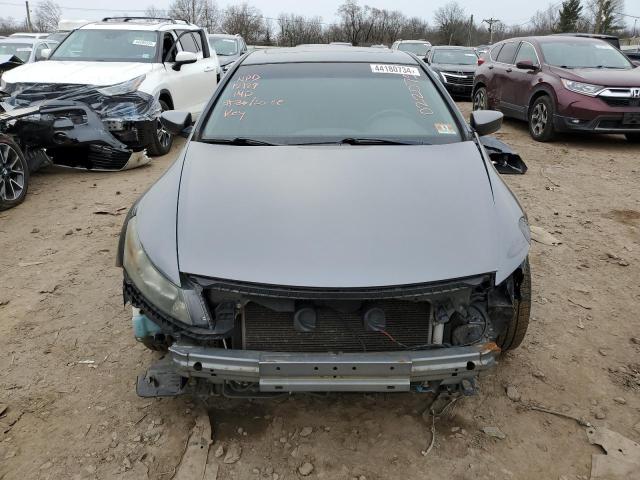 1HGCS12869A022075 - 2009 HONDA ACCORD EXL GRAY photo 5