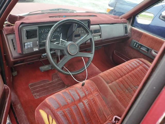 1GTDC14K1NZ504618 - 1992 GMC SIERRA C1500 RED photo 8