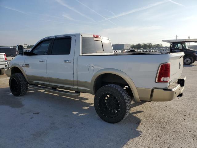 3C6UR5GL2DG519810 - 2013 RAM 2500 LONGHORN WHITE photo 2