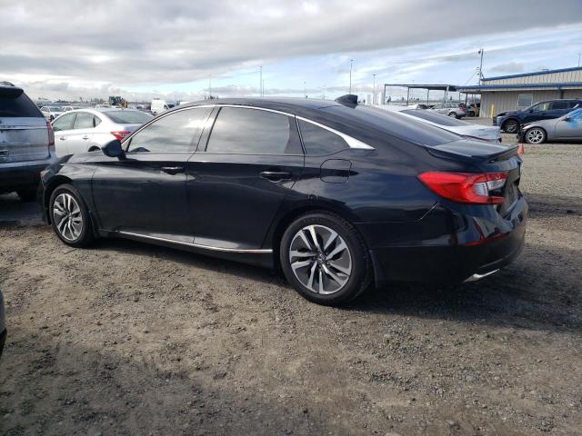 1HGCV3F40JA010647 - 2018 HONDA ACCORD HYBRID EX BLACK photo 2