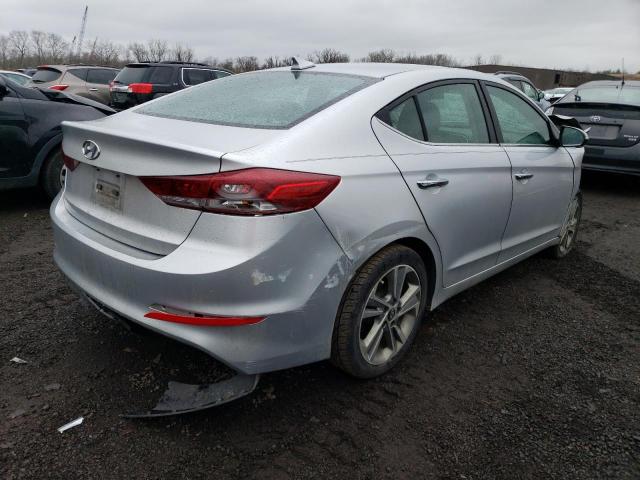 KMHD84LF5HU312638 - 2017 HYUNDAI ELANTRA SE SILVER photo 3