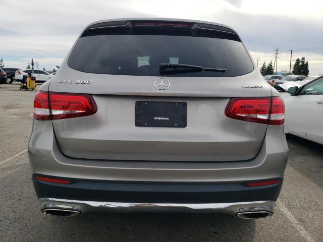 WDC0G4KB5KV186264 - 2019 MERCEDES-BENZ GLC 300 4MATIC GRAY photo 6