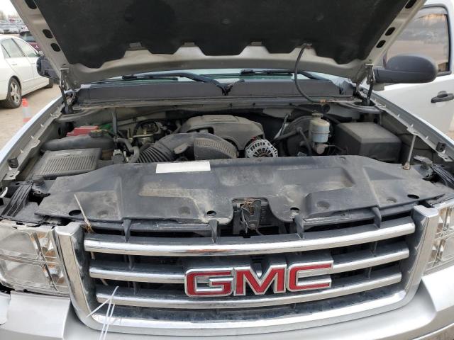 3GTP2VE78DG190269 - 2013 GMC SIERRA K1500 SLE SILVER photo 11