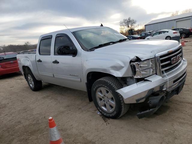 3GTP2VE78DG190269 - 2013 GMC SIERRA K1500 SLE SILVER photo 4