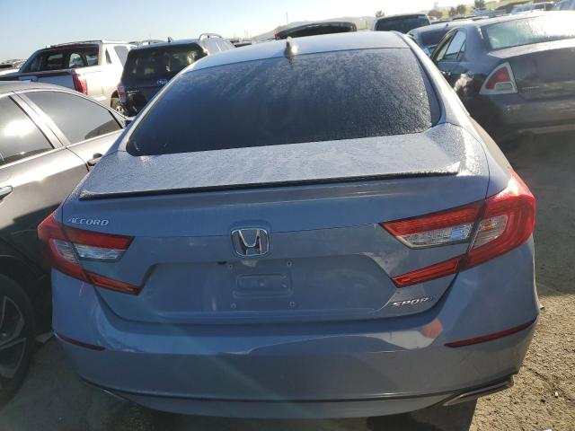 1HGCV1F38MA100127 - 2021 HONDA ACCORD SPORT SILVER photo 6