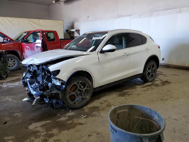 ZASPAKAN1K7C38927 - 2019 ALFA ROMEO STELVIO WHITE photo 1