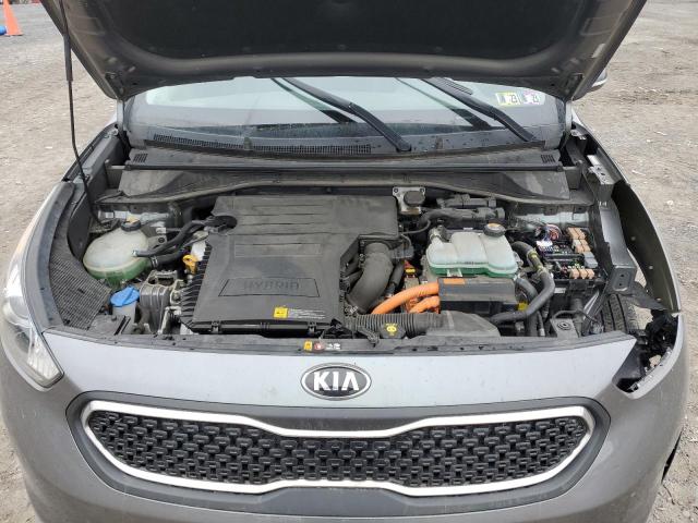 KNDCC3LC8H5049098 - 2017 KIA NIRO EX GRAY photo 12