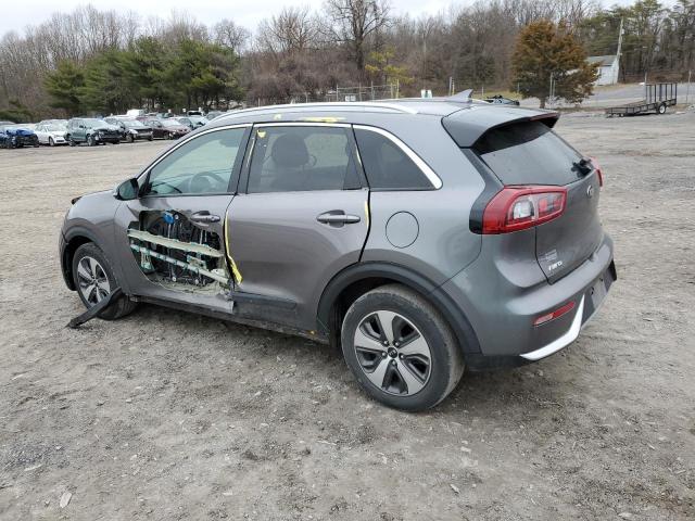 KNDCC3LC8H5049098 - 2017 KIA NIRO EX GRAY photo 2