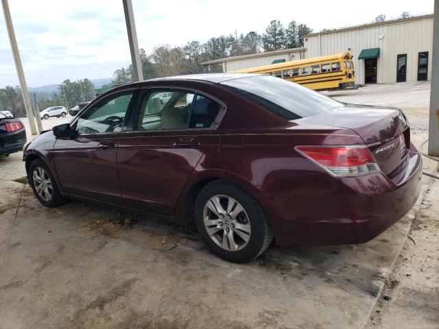 JHMCP26368C020977 - 2008 HONDA ACCORD LX MAROON photo 2