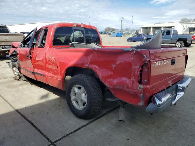 1B7GL22X3WS709059 - 1998 DODGE DAKOTA RED photo 2