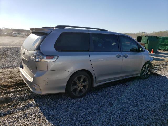 5TDXK3DC4FS582480 - 2015 TOYOTA SIENNA SPORT SILVER photo 3