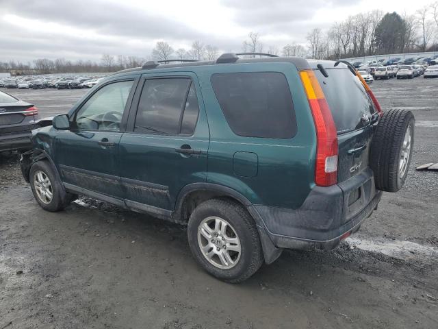 SHSRD78894U211907 - 2004 HONDA CR-V EX GREEN photo 2