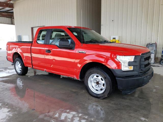 1FTEX1CF2FFB01540 - 2015 FORD F150 SUPER CAB RED photo 4