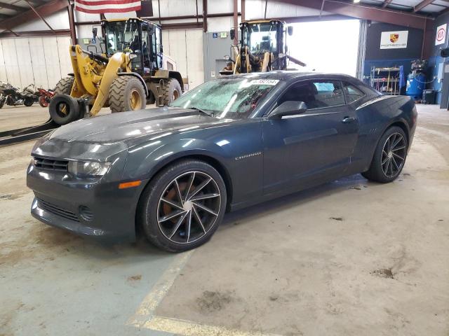 2G1FB1E30F9306121 - 2015 CHEVROLET CAMARO LS GRAY photo 1