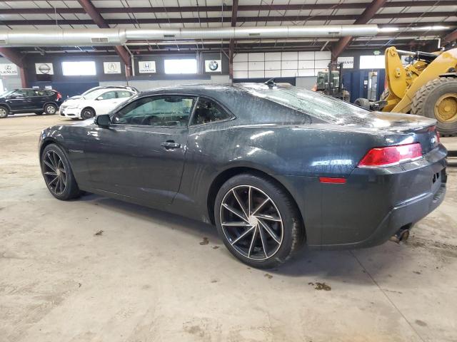 2G1FB1E30F9306121 - 2015 CHEVROLET CAMARO LS GRAY photo 2