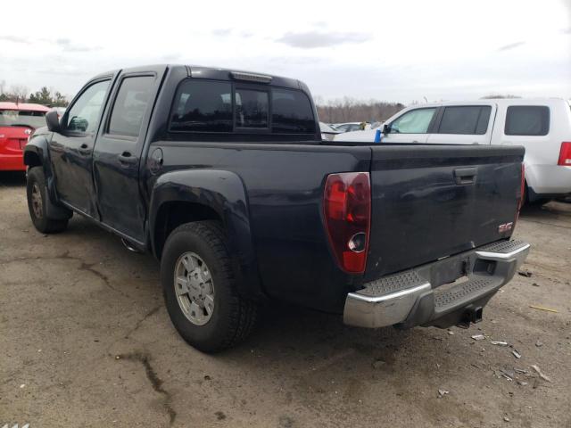 1GTDT13E488136750 - 2008 GMC CANYON BLACK photo 2
