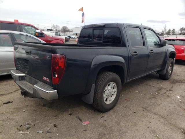 1GTDT13E488136750 - 2008 GMC CANYON BLACK photo 3
