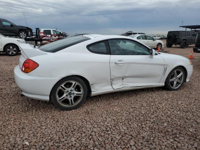 KMHHN65FX4U135808 - 2004 HYUNDAI TIBURON GT WHITE photo 3