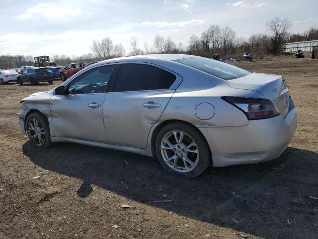 1N4AA5AP6EC431223 - 2014 NISSAN MAXIMA S SILVER photo 2