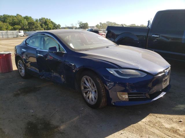 5YJSA1E16HF193605 - 2017 TESLA MODEL S Կապույտ լուսանկար 4