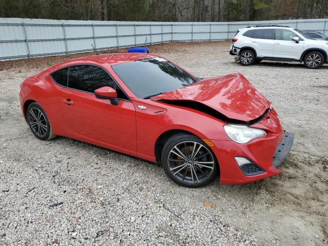 JF1ZNAA14D2716082 - 2013 TOYOTA SCION FR-S RED photo 4