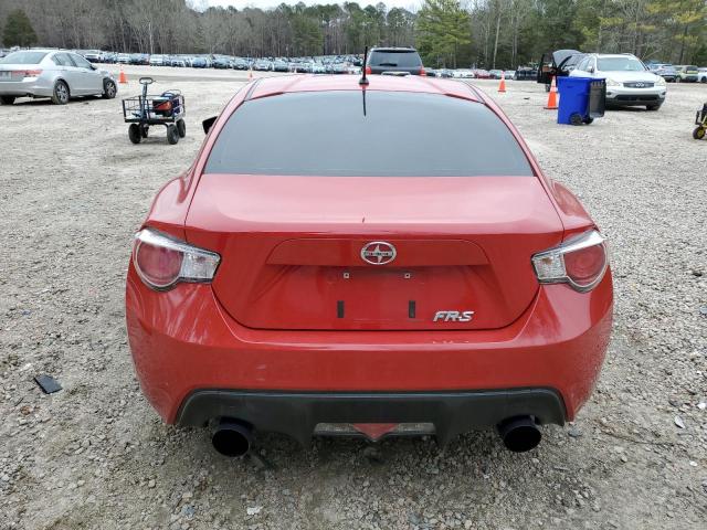 JF1ZNAA14D2716082 - 2013 TOYOTA SCION FR-S RED photo 6