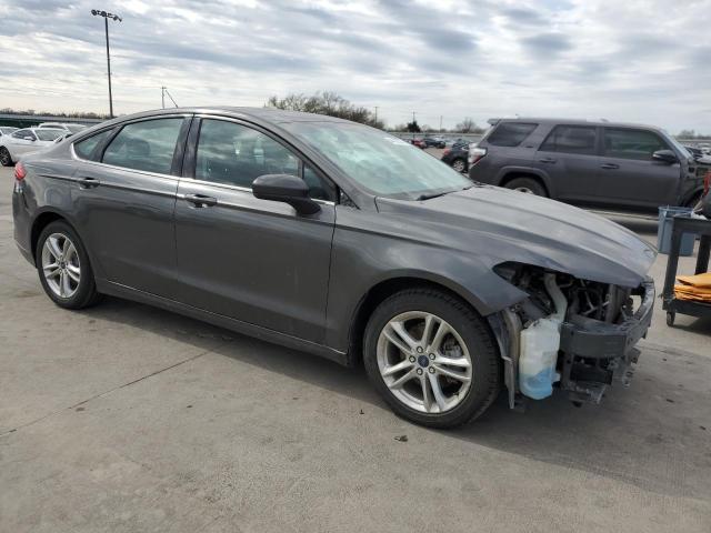 3FA6P0LU1JR116836 - 2018 FORD FUSION SE HYBRID GRAY photo 4