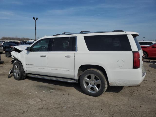 1GNSKJKC6JR249861 - 2018 CHEVROLET SUBURBAN K1500 PREMIER WHITE photo 2