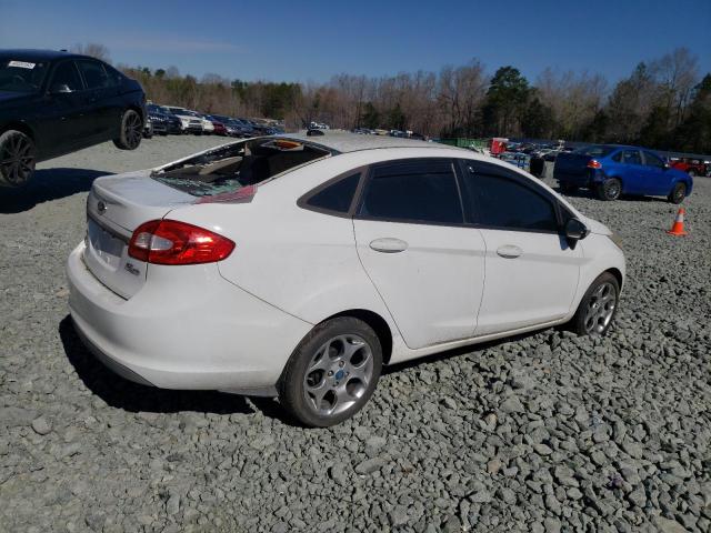 3FADP4CJ4BM205027 - 2011 FORD FIESTA SEL WHITE photo 3