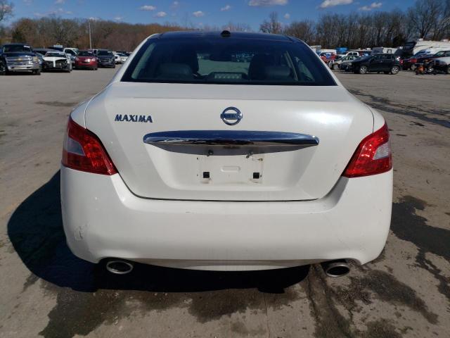 1N4AA5AP3BC813351 - 2011 NISSAN MAXIMA S WHITE photo 6