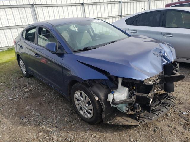 5NPD74LF3JH352319 - 2018 HYUNDAI ELANTRA SE BLUE photo 4