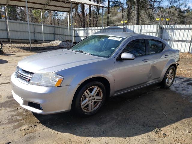 1C3CDZCB6EN163639 - 2014 DODGE AVENGER SXT SILVER photo 1