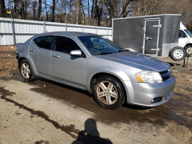 1C3CDZCB6EN163639 - 2014 DODGE AVENGER SXT SILVER photo 4