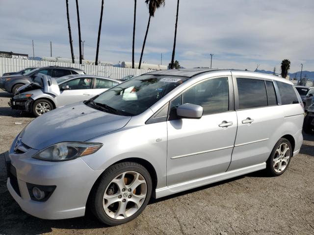 JM1CR29L980325933 - 2008 MAZDA 5 SILVER photo 1