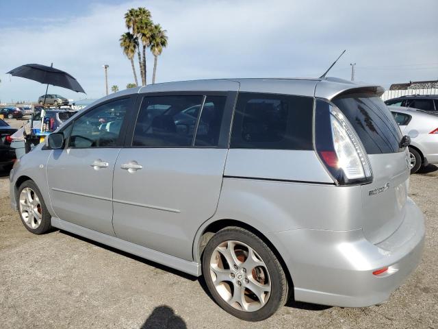 JM1CR29L980325933 - 2008 MAZDA 5 SILVER photo 2