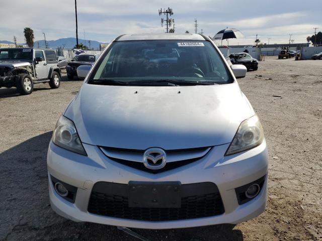 JM1CR29L980325933 - 2008 MAZDA 5 SILVER photo 5