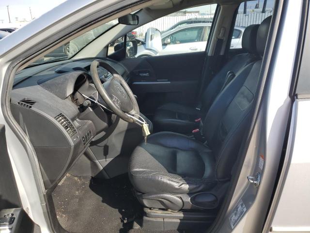 JM1CR29L980325933 - 2008 MAZDA 5 SILVER photo 7