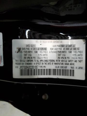 JM3TB2BA2C0351657 - 2012 MAZDA CX-9 BLACK photo 13