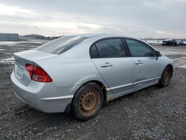 2HGFA16567H013567 - 2007 HONDA CIVIC LX SILVER photo 3