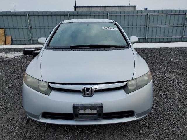 2HGFA16567H013567 - 2007 HONDA CIVIC LX SILVER photo 5