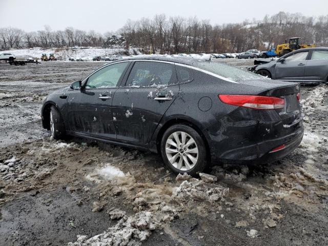 5XXGU4L34JG225358 - 2018 KIA OPTIMA EX BLACK photo 2