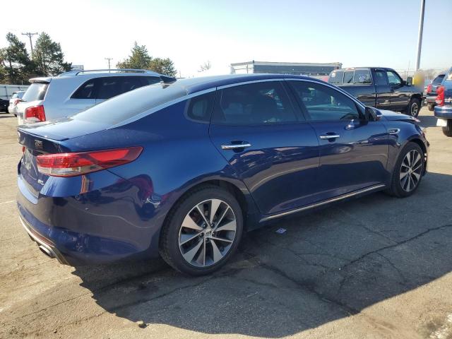 5XXGV4L29GG014539 - 2016 KIA OPTIMA SXL BLUE photo 3