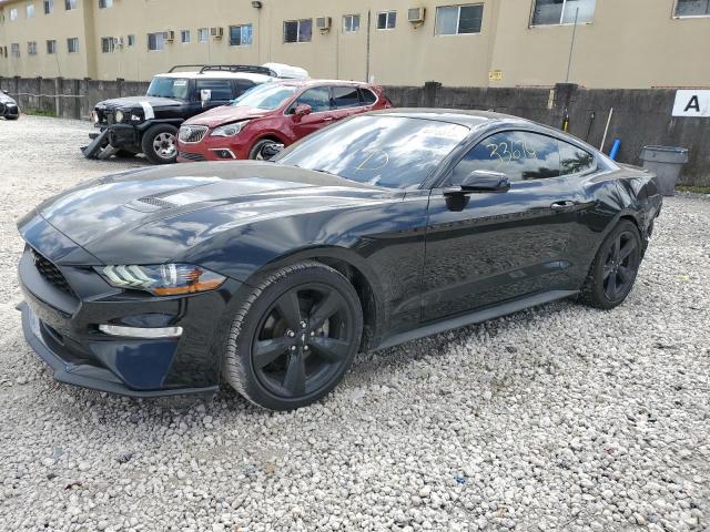 1FA6P8TH8M5118365 - 2021 FORD MUSTANG BLACK photo 1
