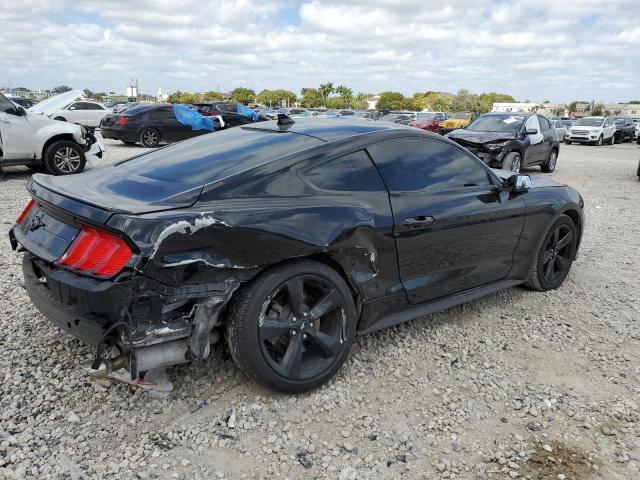 1FA6P8TH8M5118365 - 2021 FORD MUSTANG BLACK photo 3