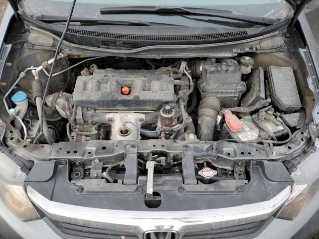 2HGFB2F94CH054781 - 2012 HONDA CIVIC EXL GRAY photo 11