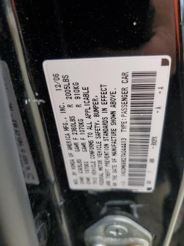 1HGCM66827A044413 - 2007 HONDA ACCORD EX BLACK photo 13