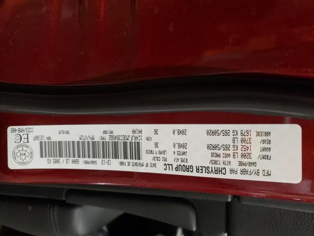 1C4RJFJM3EC354562 - 2014 JEEP GRAND CHER SUMMIT Qırmızı foto 13